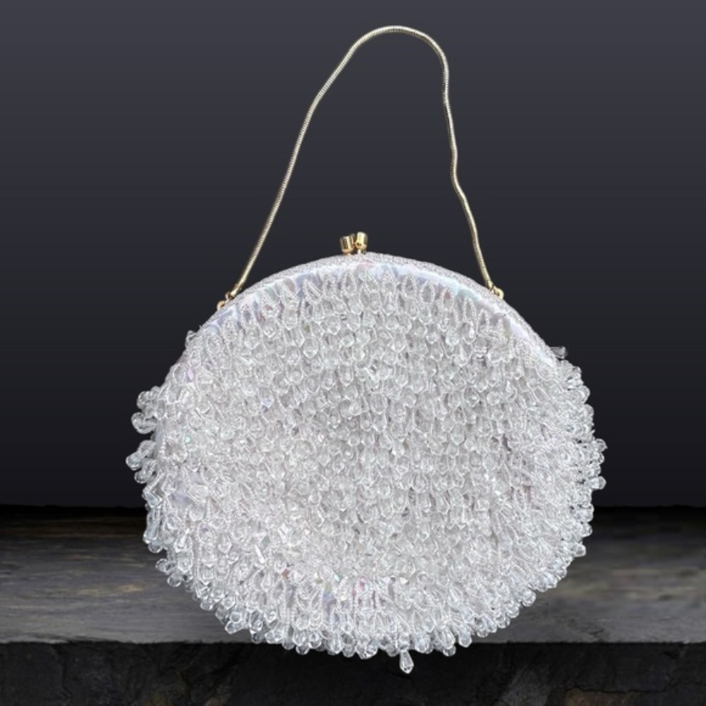 Vintage beaded evening bag 50s – 60s